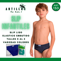 ANTILLAS SLIP INTANTIL LISO 